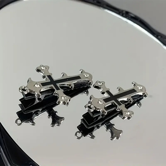 Cross Hair Clips (2) - Picture 1 of 4